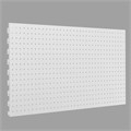 Панель для стеллажа, 35 х 125 см, перфорированная, цвет белый 4454011 - фото 17041146