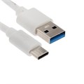 Кабель LuazON, Type-C - USB, 1 А, 3 м, белый 4283698 - фото 17041229