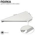 Полка для углового стеллажа 30 х 90 х 3,2 см 4609580 - фото 17041697