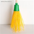 Метла полипропиленовая «Малыш», с черенком, малая, 95 см, цвет МИКС 4765802 - фото 17041959