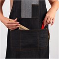 Фартук для мастера, джинсовый, цвет чёрный 4700924 - фото 17042191