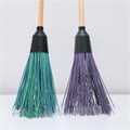 Метла полипропиленовая, наборная, с черенком, 3 фланца, цвет МИКС 4978207 - фото 17042334
