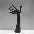Подставка для украшений «Рука», 12×6×31,5 см, цвет чёрный 5050500 - фото 17042591
