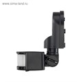 Датчик движения Düwi DD-01, 180°, 1200Вт, 10-420 с, 5-12 м, 2500Лк, IP44 , настенный, черный 5429103 - фото 17042970