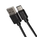 Кабель LuazON, Type-C - USB, 2 А, 1 м, чёрный 6959287 - фото 17043962