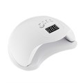 Лампа для гель-лака Luazon LUF-01, UV/LED, 48 Вт, 24 диода, таймер 60/90/120 с, USB, белая 6929263 - фото 17044195