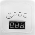 Лампа для гель-лака Luazon LUF-01, UV/LED, 48 Вт, 24 диода, таймер 60/90/120 с, USB, белая 6929263 - фото 17044197