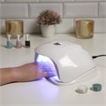 Лампа для гель-лака Luazon LUF-02, UV/LED, 54 Вт, 36 диодов, таймер 10/30/60 с, 220 В, белая 6929264 - фото 17044204