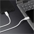 Кабель Windigo, microUSB - USB, 2 А, зарядка + передача данных, TPE оплетка, 1 м, белый 7108432 - фото 17044587