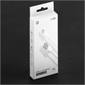 Кабель Windigo, Type-C - USB, 2 А, зарядка + передача данных, TPE оплетка, 1 м, белый 7108434 - фото 17044600