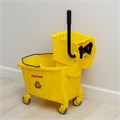 Тележка уборочная с механическим отжимом, 32 л, цвет жёлтый 7607445 - фото 17044755