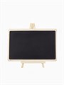 Меловой стенд "На мольберте" 28,3 х 17,6, прямоугольник, цвет чёрный 7787910 - фото 17044800