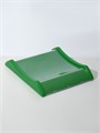 Монетница двухкомпонентная, с местом для рекламной вставки, 16,3×19,3×3, цвет зелёный 9358667 - фото 17045408