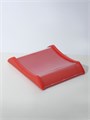 Монетница двухкомпонентная, с местом для рекламной вставки, 16,3×19,3×3, цвет красный 9358669 - фото 17045412