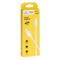 Кабель ONE DEPOT S01V, microUSB - USB, 2.4 А, 1 метр, белый 9415675 - фото 17045470