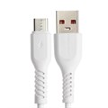 Кабель ONE DEPOT S08WM, microUSB - USB, 2.4 А, 1 метр, белый 9415676 - фото 17045473