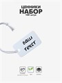 Ценник набор 100 шт., 2,5×1,5 см, цвет белый 9218024 - фото 17045594