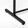 Вешало П образное размер L напольное с выносом 140×50×150 см, цвет чёрный 9530865 - фото 17046211