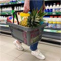 Корзина покупательская пластиковая 20 л, цвет серый 9543925 - фото 17046298 Корзина покупательская пластиковая 20 л, цвет серый 9543925 - фото 17046298