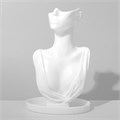 Бюст для украшений, 32×12,7×12,7 см, цвет белый 9485684 - фото 17047328
