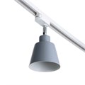 Светильник трековый "Цилиндр" Е27 40Вт серый 17х12х18см 9626452 - фото 17047982