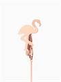 Ценникодержатель с зажимом «Фламинго», 5,5×5,5×15 см, цвет розовое золото 9867108 - фото 17048380