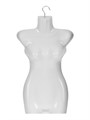 Манекен женский, бюст с крючком, 38×13×67 см, цвет белый 10199202 - фото 17049431