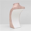 Бюст для украшений, 14,5×24,5×9, h=24,5 см, цвет розовый 10198431 - фото 17049460