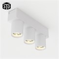 Светильник трековый ULTRA "Три бочонка" LED 6Вт 3000K-5700К CRI90 белый 12,2х2,6х5,5см 9909510 - фото 17049931