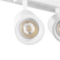 Светильник трековый ULTRA "Акцент дуо" 2хLED 18Вт 3000K-5700К CRI90 белый 9909514 - фото 17049980
