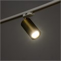 Светильник трековый SIMPLE "Астер" GU10 220В золото 7,5х7,5х20 см 9909595 - фото 17050286