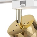 Светильник трековый "Андри" GU10 220В золото 7,5х7,5х20 см 9909616 - фото 17050374