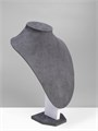Бюст для украшений, 20×8×29 см, h=29 см, флок, цвет серый графит 10202068 - фото 17050562