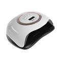 Лампа для гель Luazon LUF-12, UV/LED, 168 Вт, 42 диода, таймер 10/30/60/99 с, бело-золотая 9710013 - фото 17050806