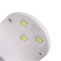 Лампа для гель лака Luazon LUF-07, UV/LED, 16 Вт, 3 диода, для типс, USB, белая 9710016 - фото 17050818
