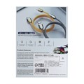 Кабель MicroUSB - USB, 2.4 A, оплётка PVC, 1 метр, чёрный 9940233 - фото 17050844
