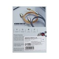 Кабель MicroUSB - USB, 2.4 А, оплётка TPE, морозоустойчивый, 1 метр, серый 9940243 - фото 17050862