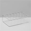 Подставка под тушь на 30 позиции 19,5×12,5×5,8 см, оргстекло 2 см В ЗАЩИТНОЙ ПЛЁНКЕ 10495664 - фото 17051039