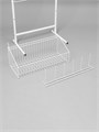 Стойка прикассовая, с крючками, цвет белый 10528773 - фото 17051048