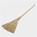 Метла 3-х прошивная «Сорго», усиленная, 400 гр, 120 см 10658686 - фото 17051218