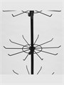 Вертушка, 5 ярусов по 10 крючков, 44×44×165, цвет чёрный 10449912 - фото 17051574