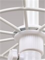Вертушка, 5 ярусов по 10 крючков, 44×44×165, цвет белый 10449913 - фото 17051582