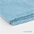 Тряпка для пола Raccoon, 250 г/м², 50×30 см, микрофибра, с оверлоком, 1 шт, цвет голубой 10398203 - фото 17051642