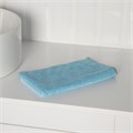 Тряпка для пола Raccoon, 250 г/м², 50×30 см, микрофибра, с оверлоком, 1 шт, цвет голубой 10398203 - фото 17051649