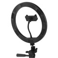Светодиодная кольцевая лампа на штативе Luazon SNP099, 10" (26 см), 10 Вт, штатив 34-108 см 10779008 - фото 17052192