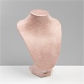 Бюст для украшений, 16×11×21 см, цвет розовый 10553578 - фото 17052315