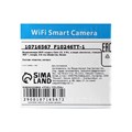 Видеокамера WiFi Cam-13, IP, 2 Мп, в виде лампочки, поворот 355 °, микро, 3.6 мм объектив, белая 10716567 - фото 17052499