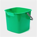 Ведро для уборки, 5,6 л, 22×23×18.7 см, зелёный 10701342 - фото 17052575
