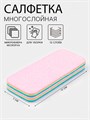 Салфетка многослойная для уборки из микрофибры MicroPVA, 17×7 см, 12 слоев 10776861 - фото 17052772
