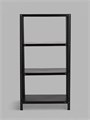 Стеллаж для склада, металл, напольный, 4 полки, 150×75×30 см, чёрный 10650699 - фото 17052780 Стеллаж для склада, металл, напольный, 4 полки, 150×75×30 см, чёрный 10650699 - фото 17052780
